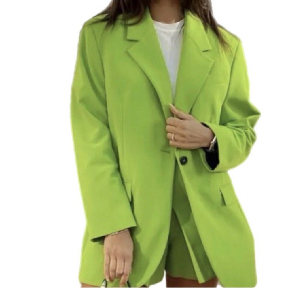 Vibrant Green Blazer